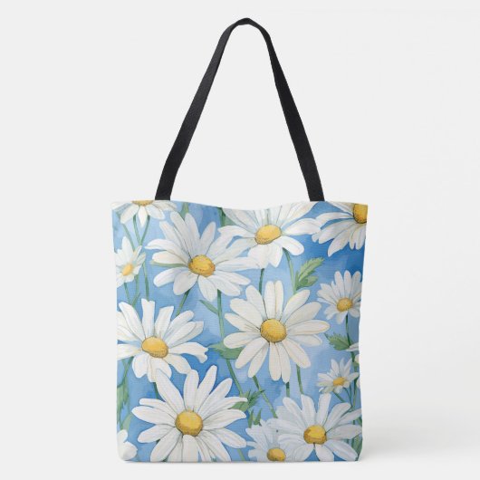 Daisies Floral Tasche (Rückseite)