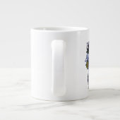 Daisies flower Let your dream blossom mug Jumbo-Tasse (Rückseite)