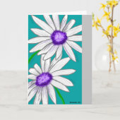 Daisies Forever Karte (Gelbe Blume)