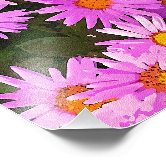 DAISIES FOTODRUCK (Ecke)