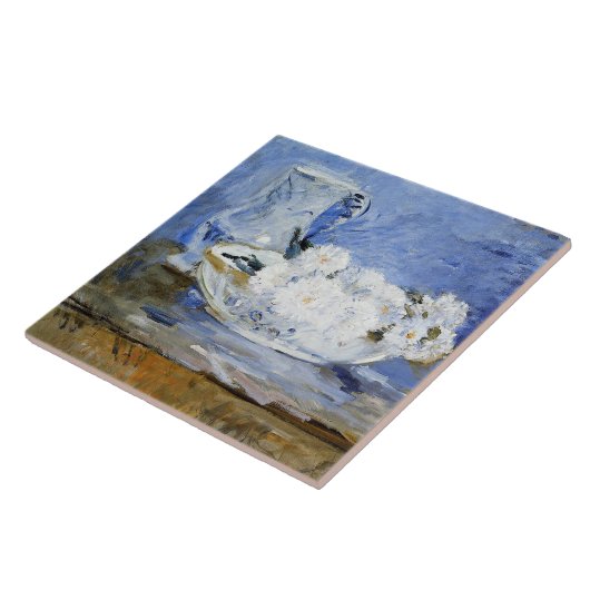Daisies, Gemälde von Berthe Morisot, Fliese (Seite)