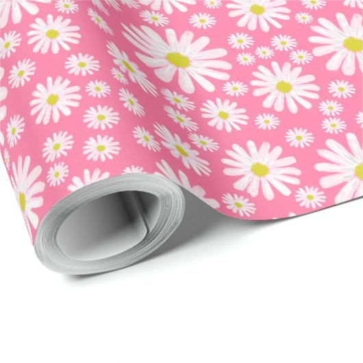 Daisies Geschenkpapier (Rolleneckpunkt)