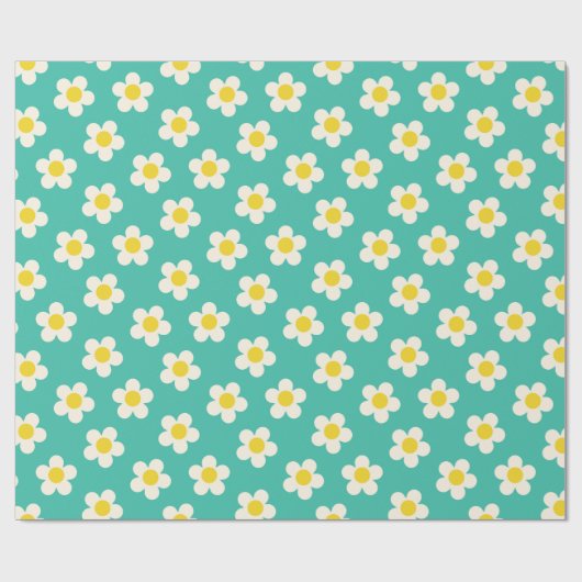 Daisies Geschenkpapier (Flach)