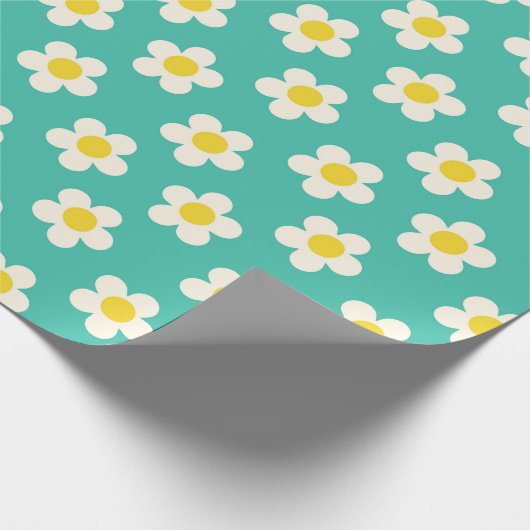 Daisies Geschenkpapier (Ecke)