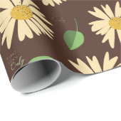 Daisies Geschenkpapier (Rolleneckpunkt)