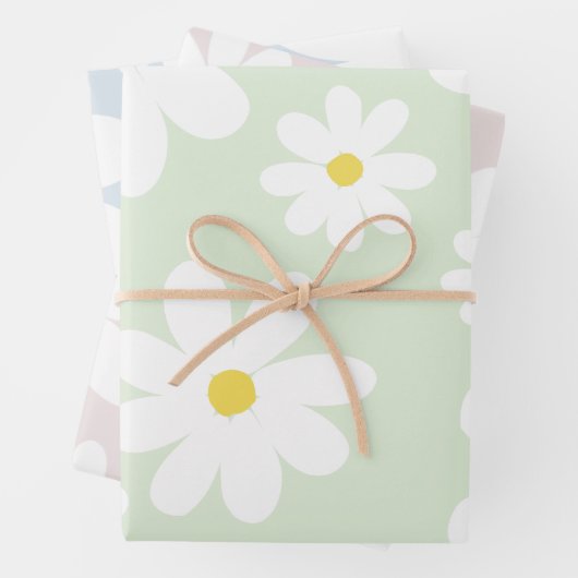 Daisies Geschenkpapier Set (Beispiel)