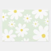 Daisies Geschenkpapier Set (Vorderseite)