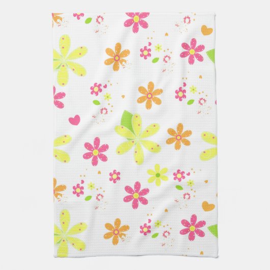 Daisies Geschirrtuch (Vertikal)