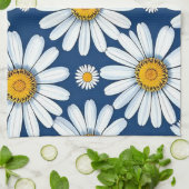 Daisies Geschirrtuch (Gefaltet)