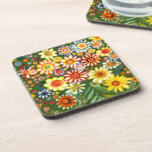 Daisies  getränkeuntersetzer (Linke Seite)