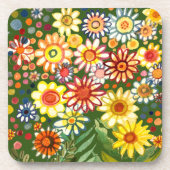 Daisies  getränkeuntersetzer (Vorderseite)