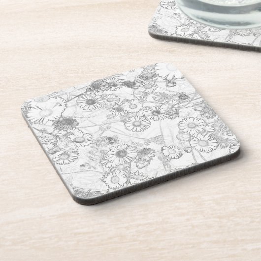 Daisies Getränkeuntersetzer (Linke Seite)