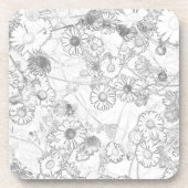 Daisies Getränkeuntersetzer (Vorderseite)