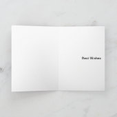 Daisies greeting card for any chance karte (Innenseite)