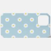Daisies Illustratives Muster auf blass blau Case-Mate iPhone Hülle (Rückseite (Horizontal))