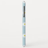 Daisies Illustratives Muster auf blass blau Case-Mate iPhone Hülle (Hinten/Links)
