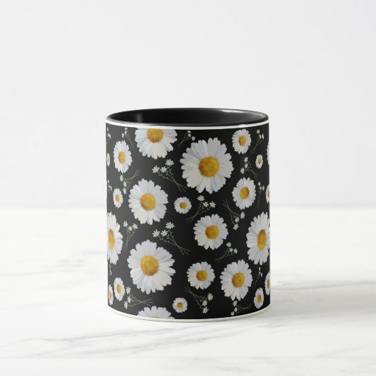 Daisies in Black Tasse (Zentrum)