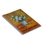"DAISIES IN PITCHER" FOTO NOTE BUCH (Rechte Seite)