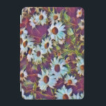 DAISIES iPad MINI HÜLLE<br><div class="desc">Ein hübsches Kunstdesign aus weißen,  dunklen Blume.</div>