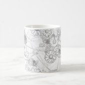 Daisies Kaffeetasse (Mittel)