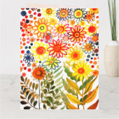 Daisies Karte (Rückseite)