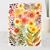 Daisies Karte (Vorderseite)