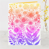 Daisies Karte (Gelbe Blume)