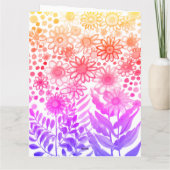 Daisies Karte (Rückseite)