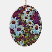 DAISIES KERAMIK ORNAMENT (Rechts)