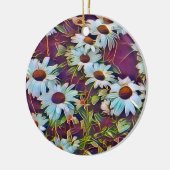DAISIES KERAMIK ORNAMENT (Links)