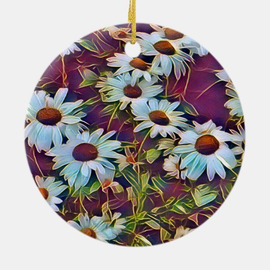 DAISIES KERAMIK ORNAMENT (Hinten)