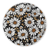 Daisies Keramikknauf (Vorderseite)