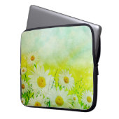 Daisies Laptopschutzhülle (Vorderseite Links)