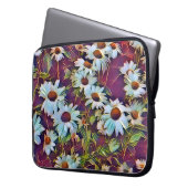 DAISIES LAPTOPSCHUTZHÜLLE (Vorderseite Links)
