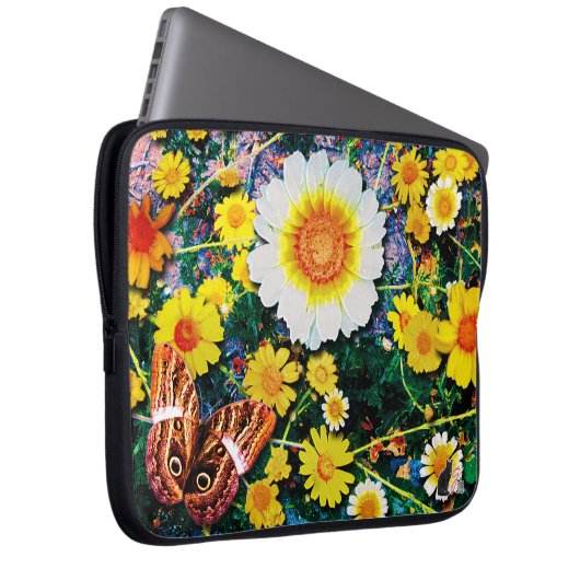 Daisies May Laptopschutzhülle (Vorne Rechts)