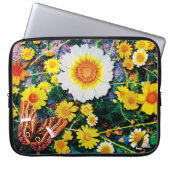 Daisies May Laptopschutzhülle (Vorderseite)