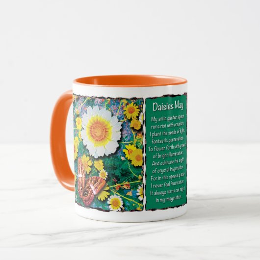 Daisies May Tasse (Vorderseite Links)