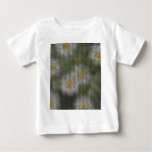 Daisies moderner künstlerischer Stil Baby T-shirt (Vorderseite)