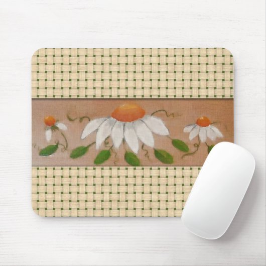 Daisies Mousepad (Mit Mouse)