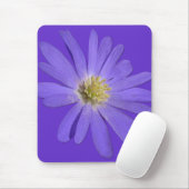 Daisies Mousepad Blue Flowers Computerdekoration (Mit Mouse)