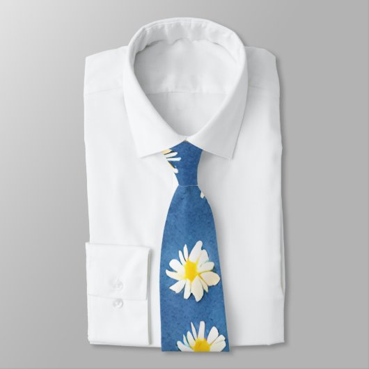 Daisies Necktie Krawatte (Gebunden)