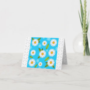 Daisies Notecard - Segen Sie! Dankeskarte