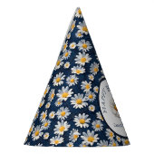 Daisies on Blue Denim Birthday  Partyhütchen (Links)