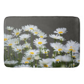 Daisies on Gray Badematte (Vorderseite)