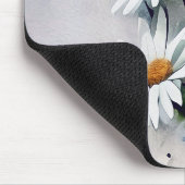 Daisies on Grunge Mousepad (Ecke)