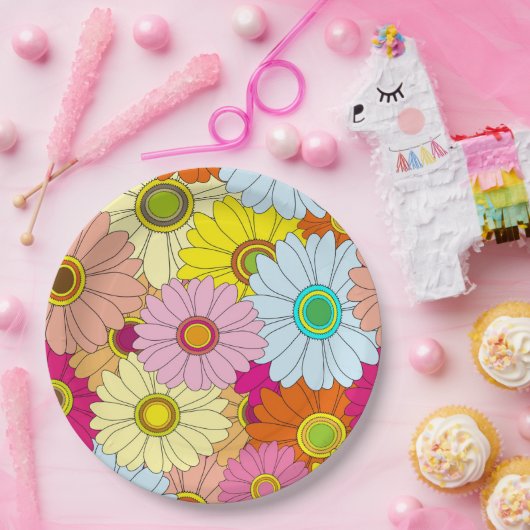 Daisies Pappteller (Party)