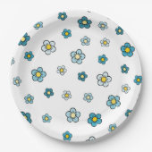 Daisies Pappteller (Vorderseite)