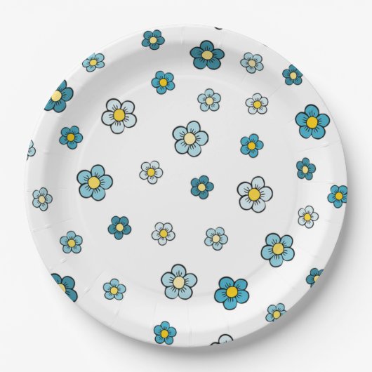 Daisies Pappteller (Vorderseite)