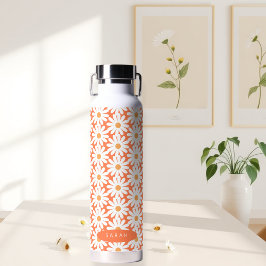 Daisies personalized Water Bottle for her Trinkflasche