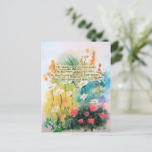 Daisies Postcard Postkarte (Stehend Vorderseite)